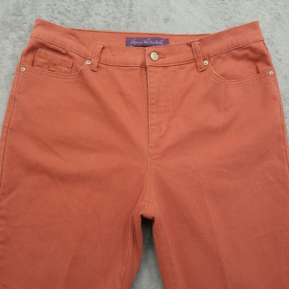 Gloria Vanderbilt Jeans Women's 14P Short High-Rise Amanda Straight 25.5" Inseam - Picture 11 of 15